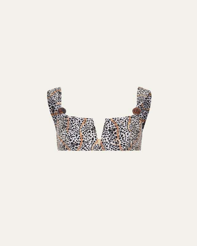 Speckled Poa Bikini Top
